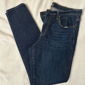 GAP Women's Skinny Jeans - Dark Blue
